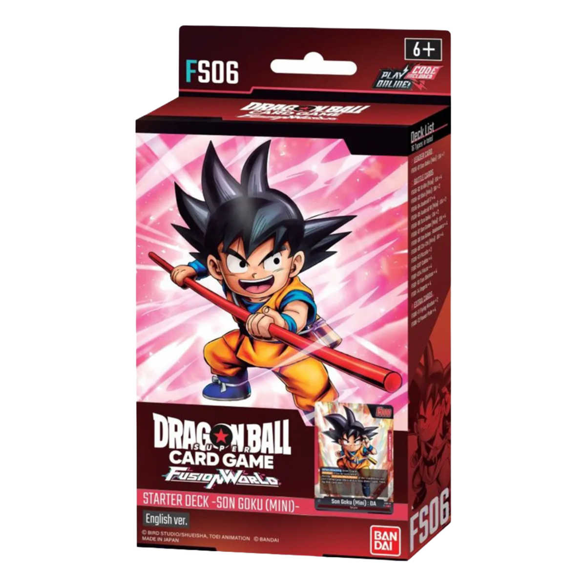 Son Goku (Mini) FS06 Starter Deck (EN)