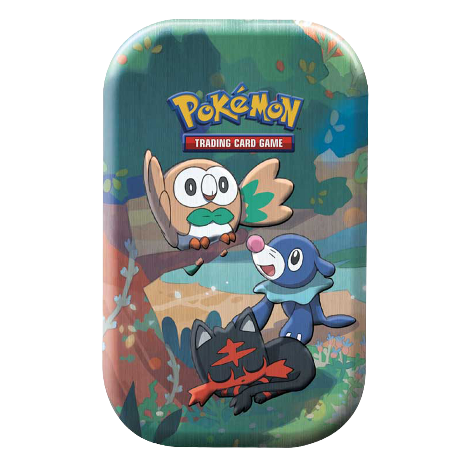 Spada e Scudo Gran Festa CEL Mini Tin da Collezione Alola Starter: Rowlet, Litten e Popplio (IT)