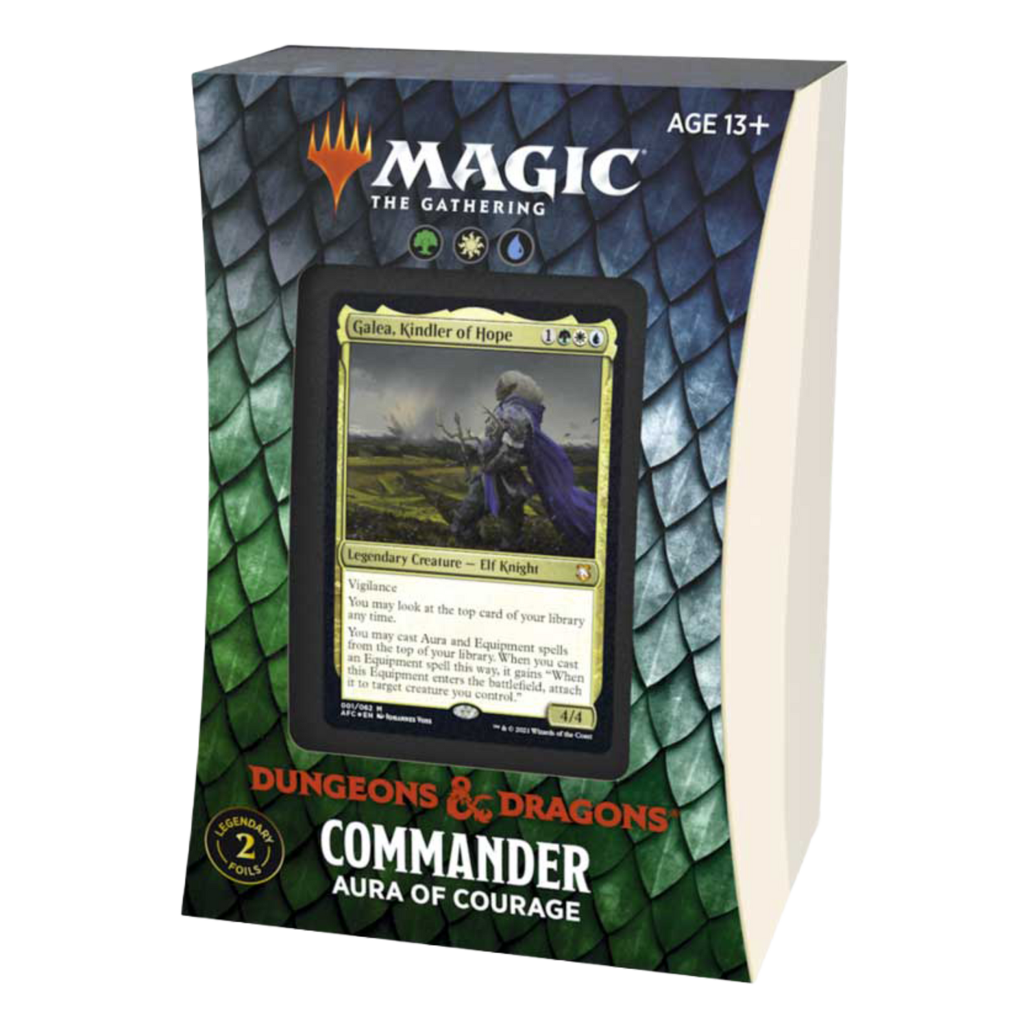 Dungeons & Dragons: Adventures in the Forgotten Realms Commander Aura Of Courage (EN)
