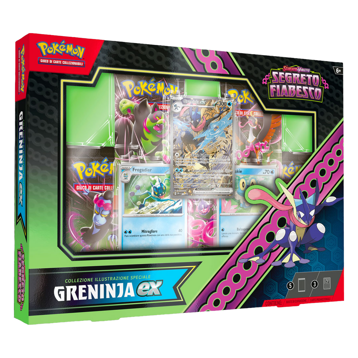 Scarlatto e Violetto Segreto Fiabesco SFA Collezione Illustrazione Speciale Greninja ex (IT)