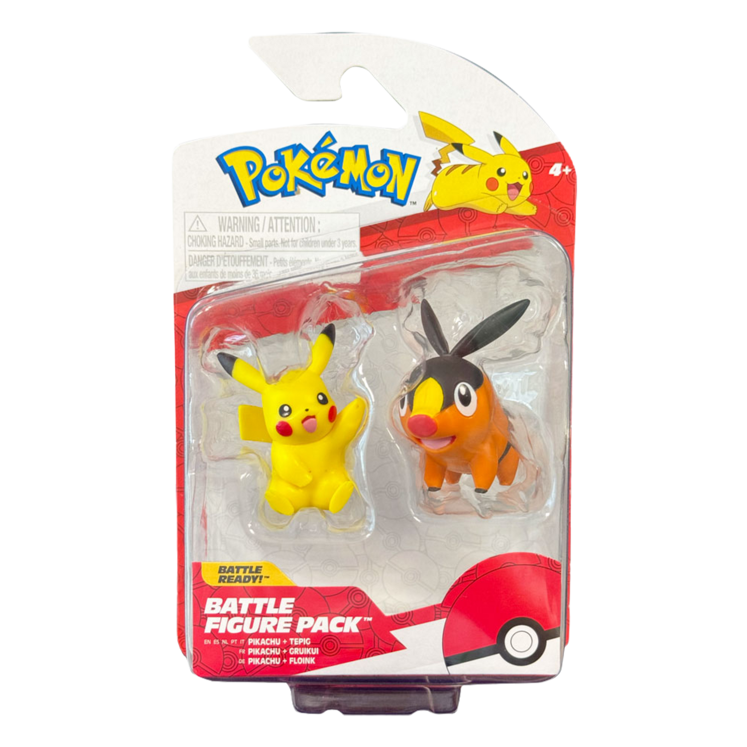 Battle Figure Pack Pikachu & Tepig (IT)