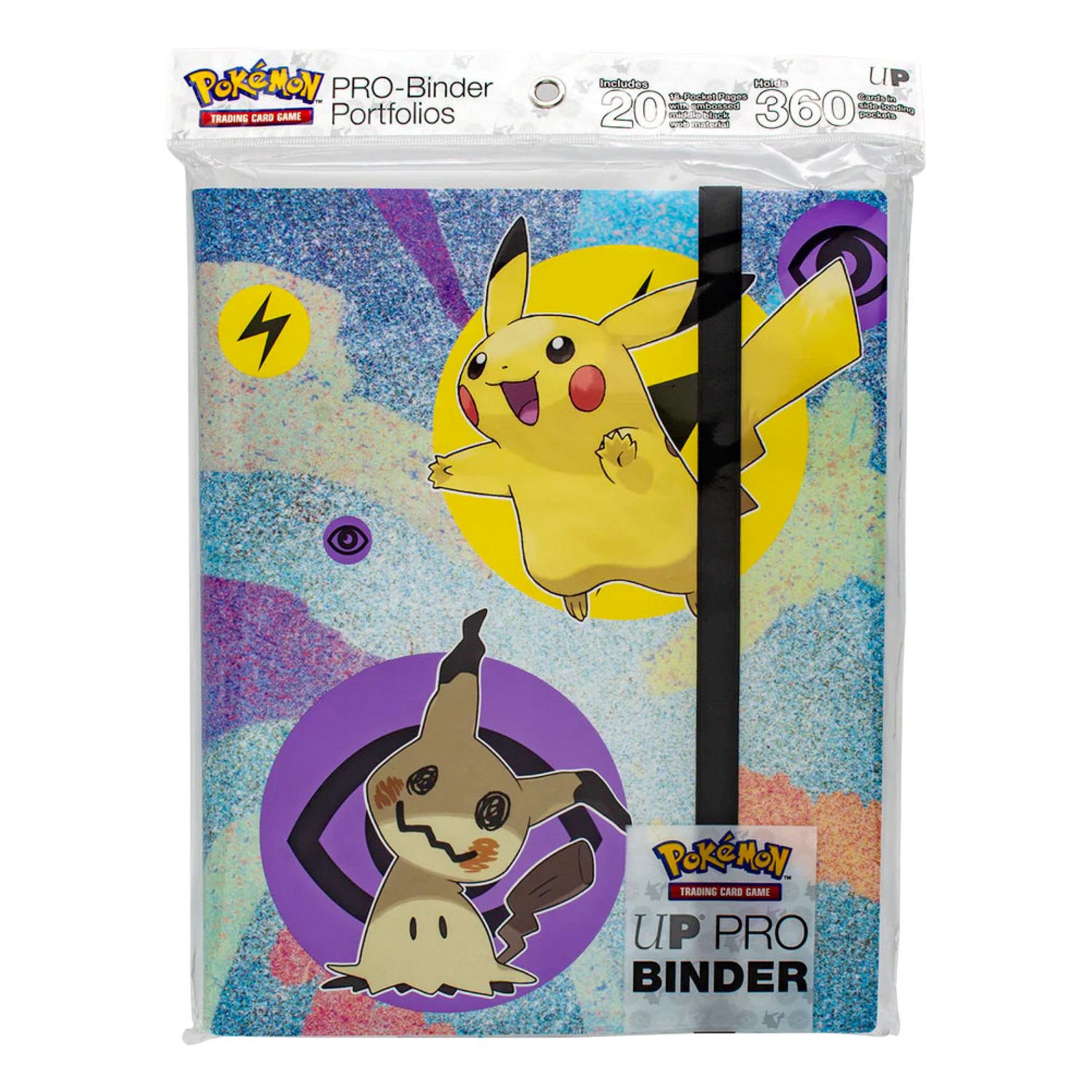 Portfolio 9 Tasche 20 Pagine Pro-Binder Pikachu e Mimikyu (EN)