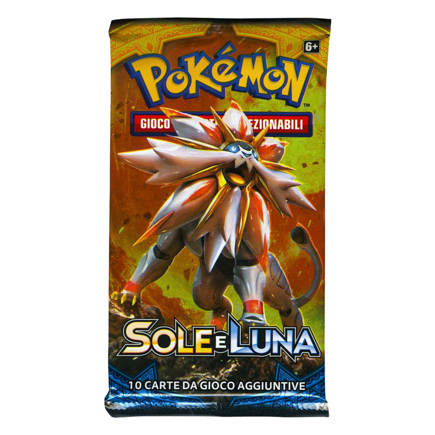 Sole e Luna SUM Artwork Solgaleo Busta 10 Carte (IT)
