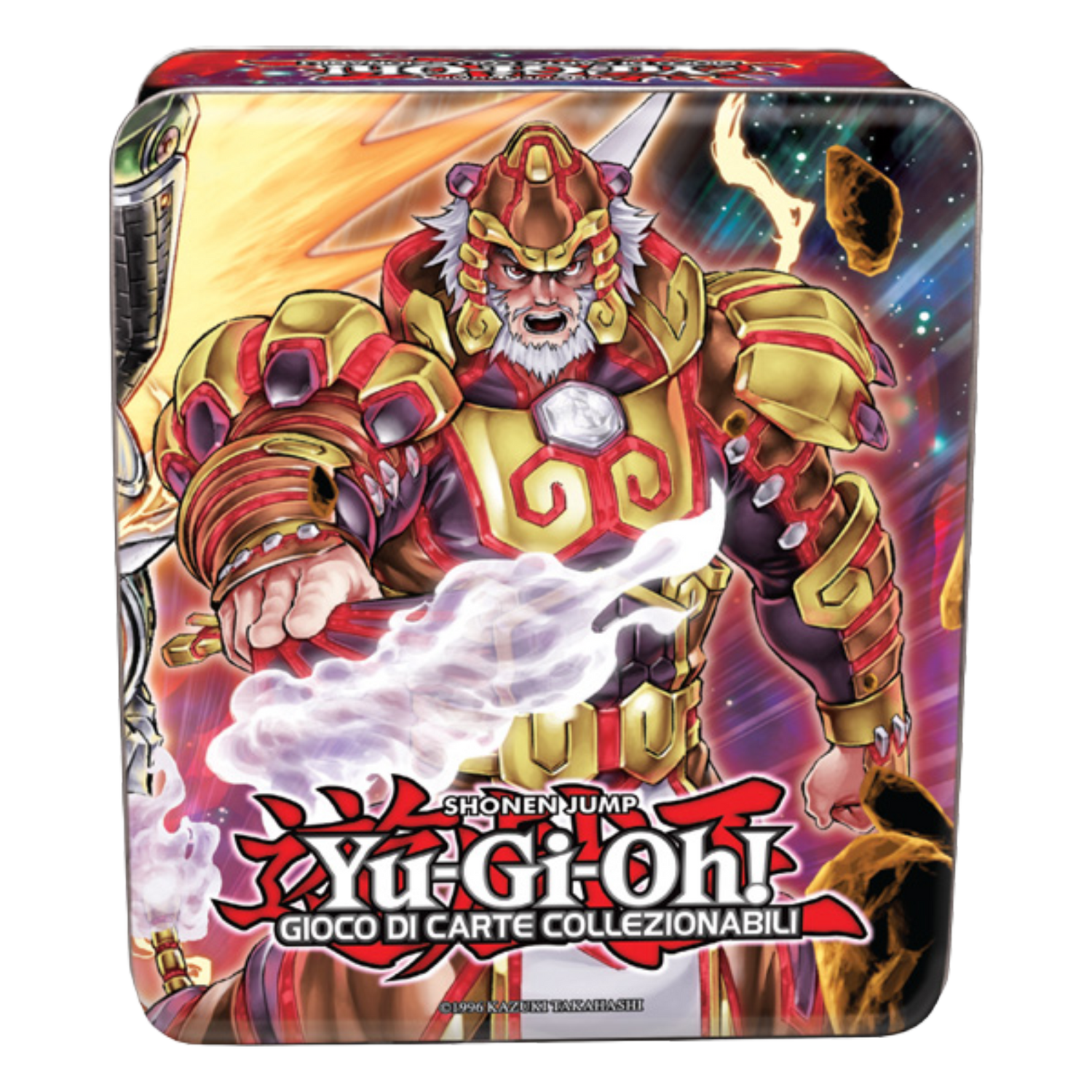 Mega-Tin 2014 CT11 Edizione Limitata Artwork Fratellanza del Pugno di Fuoco - Re Tigre - Confezione da 3 Buste e 3 Carte Promo (IT)