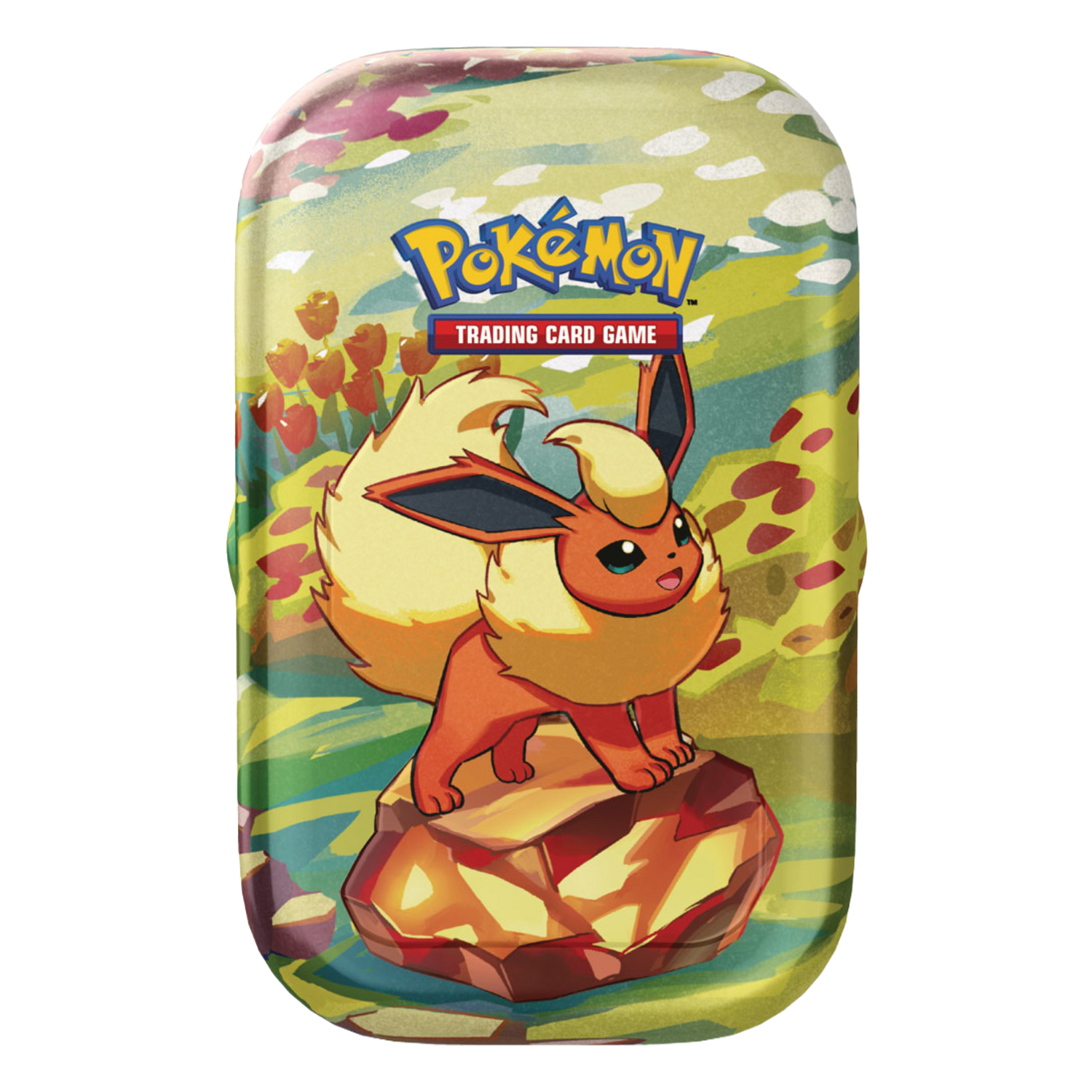 Scarlatto e Violetto Evoluzioni Prismatiche PRE Mini Tin da Collezione Flareon (IT)