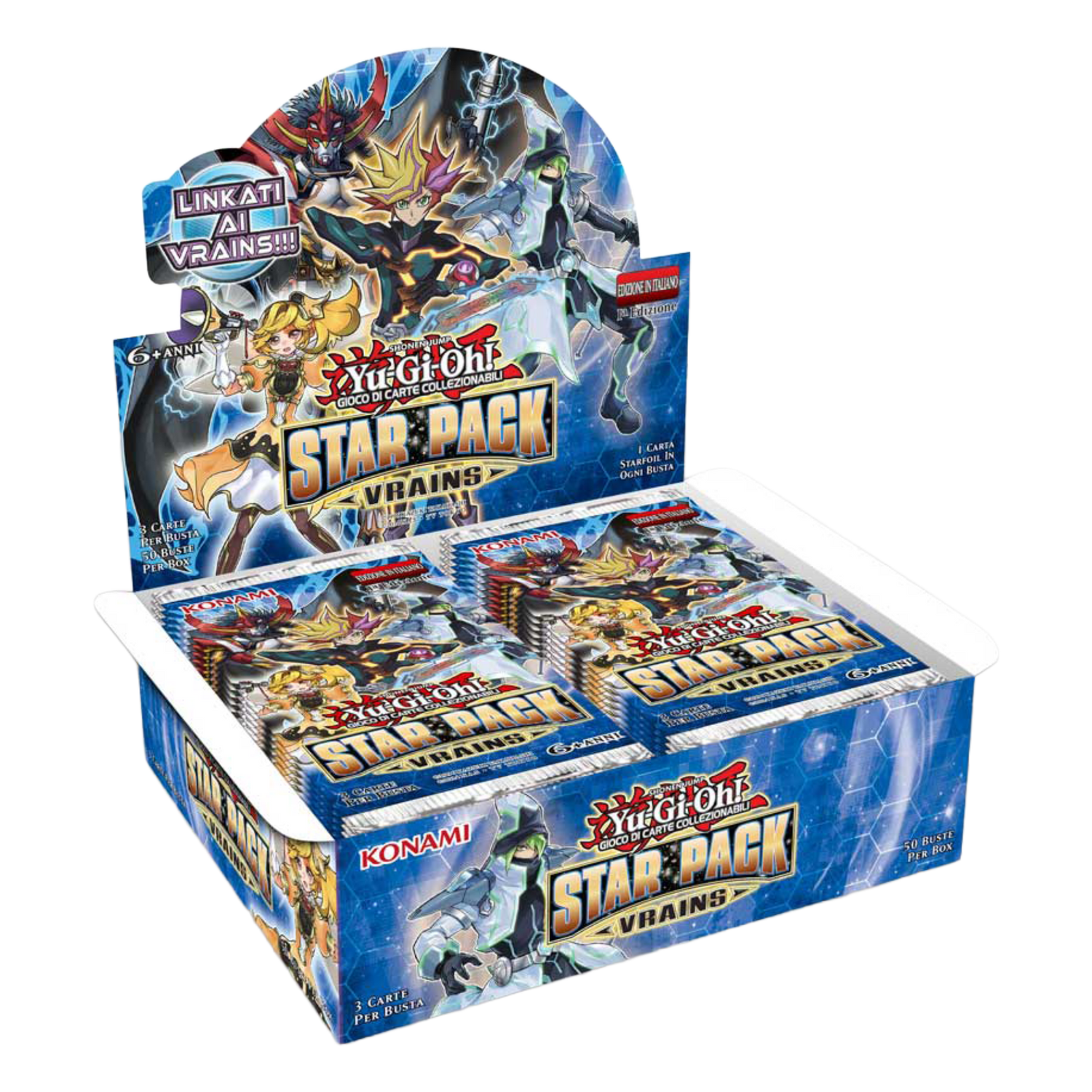 Star Pack VRAINS SP18 1a Edizione Display 50 Buste (IT)
