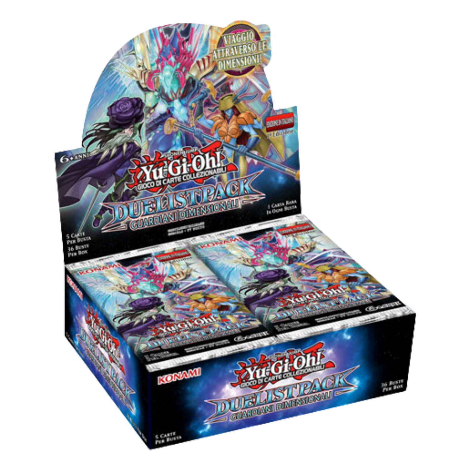 Duelist Pack: Guardiani Dimensionali DPDG 1a Edizione Display 36 Buste (IT)