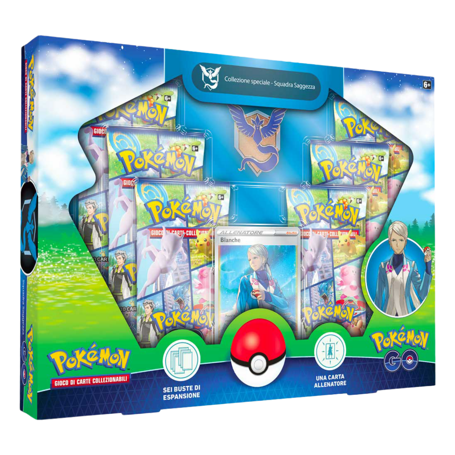 Spada e Scudo Pokemon GO PGO Collezione Speciale Squadra Saggezza (IT)