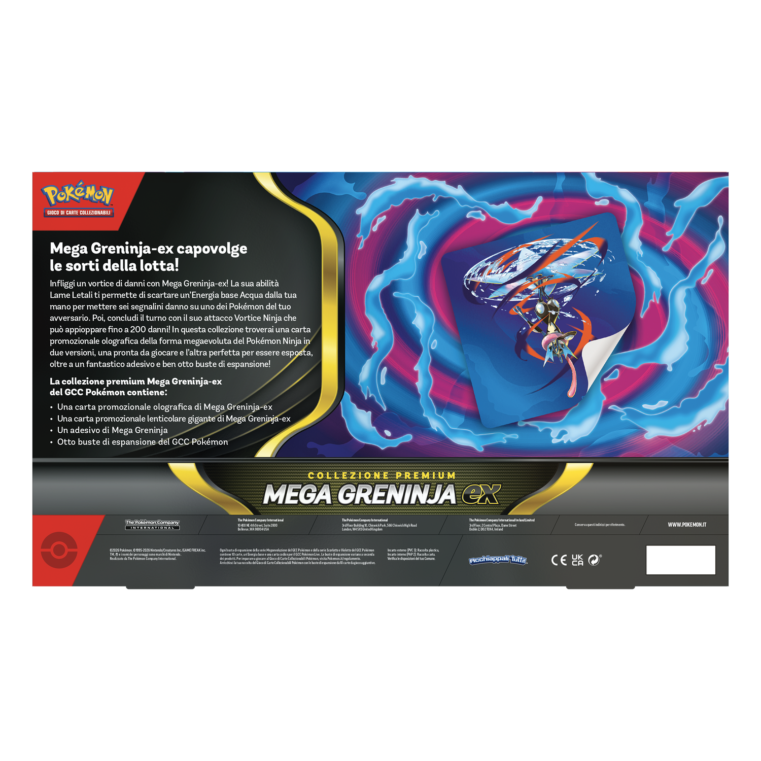 Collezione Premium Mega Greninja ex (IT)