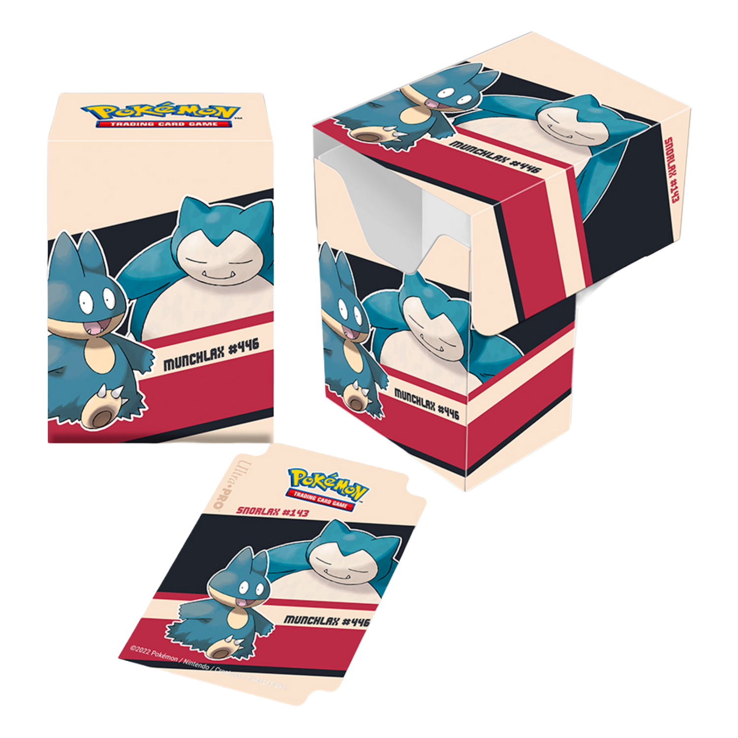 Porta Mazzo Verticale Snorlax e Munchlax 60 (EN)