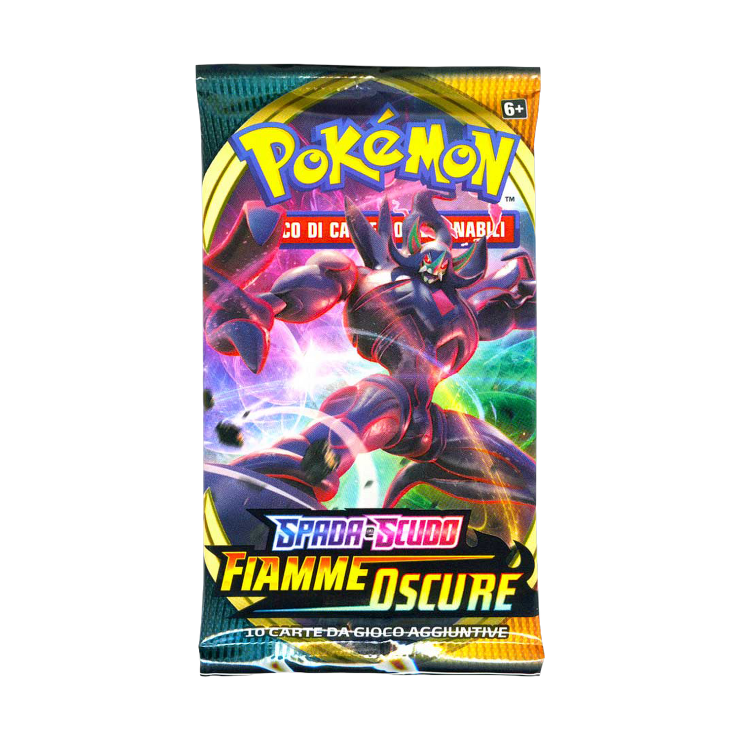 Spada e Scudo Fiamme Oscure DAA Artwork Grimmsnarl VMAX Busta 10 Carte (IT)