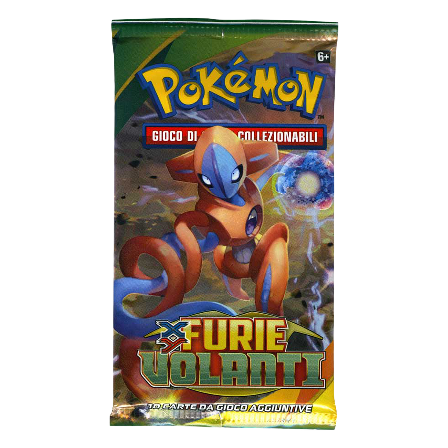 XY Furie Volanti ROS Deoxys Forma Normale Busta 10 Carte (IT)