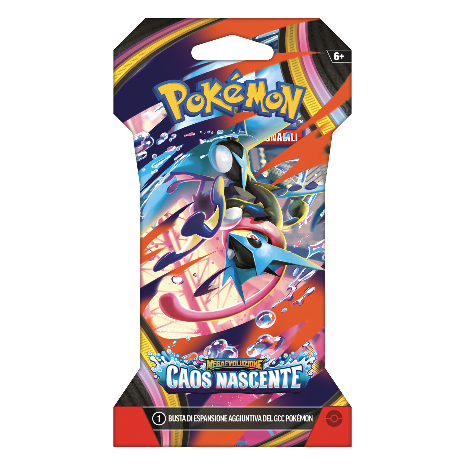 Megaevoluzione Caos Nascente CRI Busta 10 Carte in Paper Sleeve (IT)