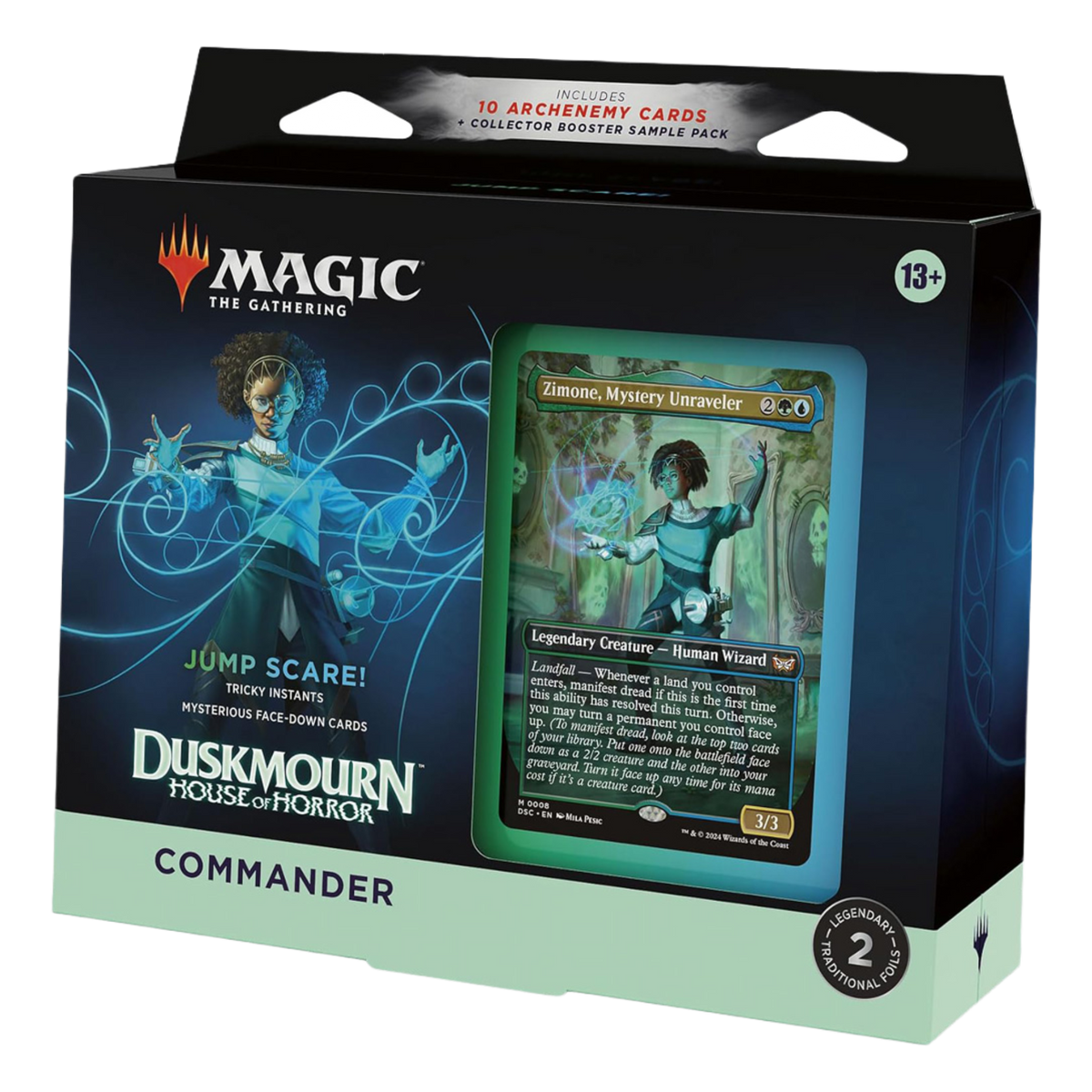 Duskmourn: House of Horror Commander Deck Jump Scare! (EN)