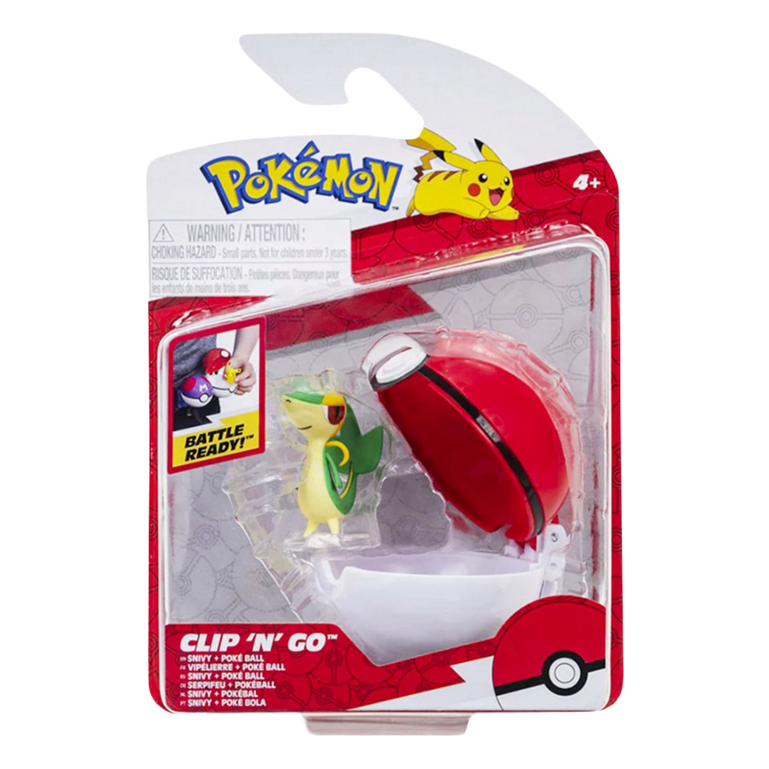 Clip 'N' Go Snivy + Poke Ball (IT)