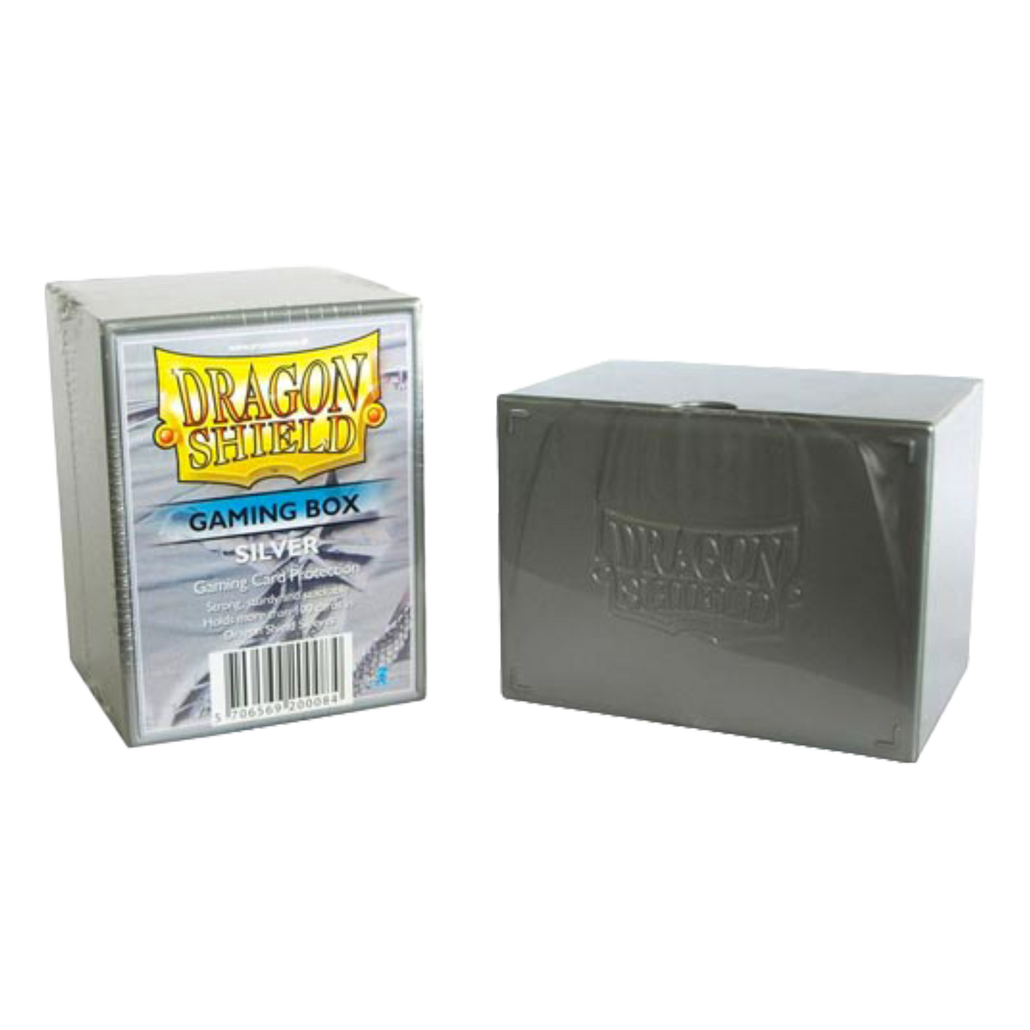 Porta Mazzo a Incastro per 100 Carte - Silver (EN)