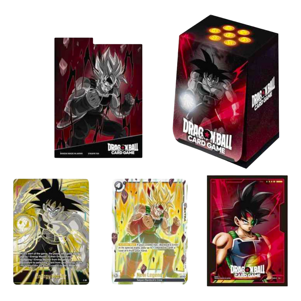 Card Case And Sleeves Set 01 Bardock (EN)