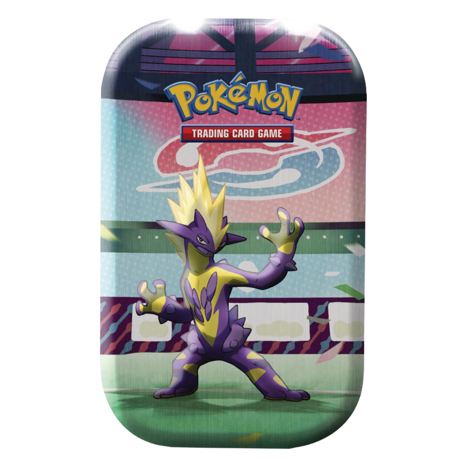 Spada e Scudo Mini Tin da Collezione Prodigi di Galar Toxtricity (IT)