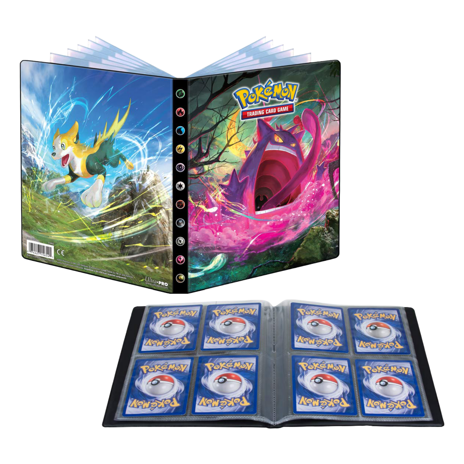 Portfolio 4 Tasche 10 Pagine Spada e Scudo Colpo Fusione (EN)