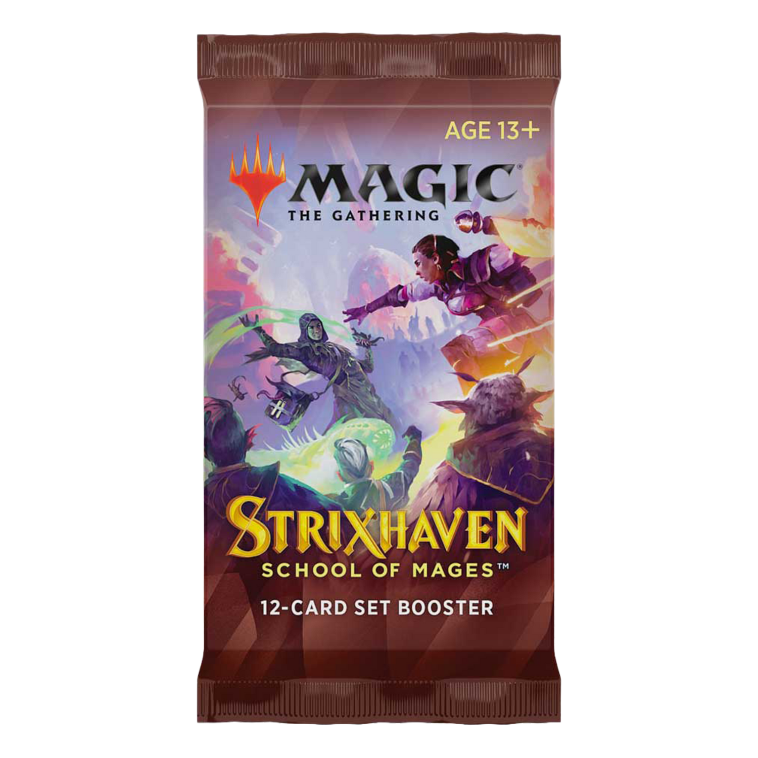 Magic: The Gathering Strixhaven: School of Mages Set Booster Busta 12 Carte (EN)