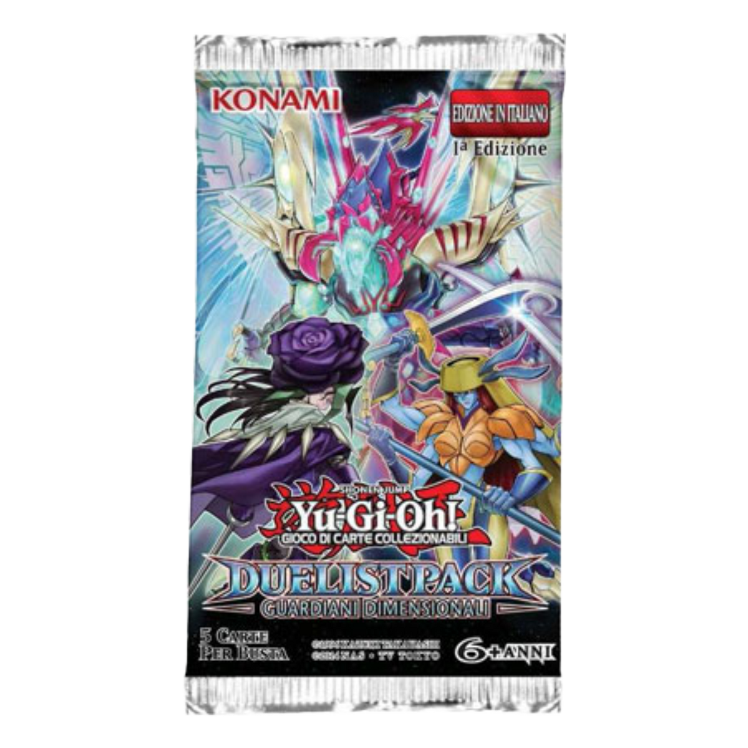 Duelist Pack: Guardiani Dimensionali DPDG 1a Edizione Busta 5 Carte (IT)