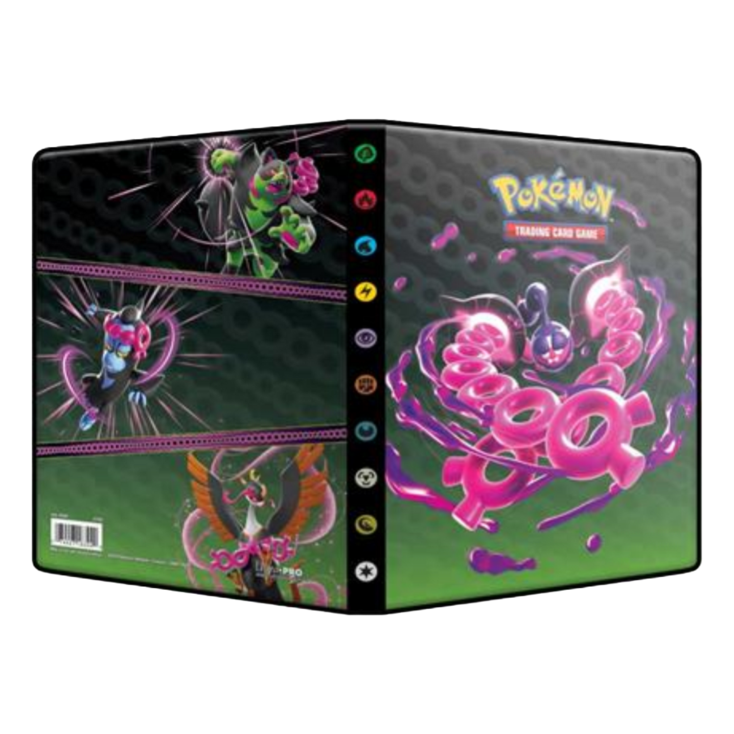 Portfolio 4 Tasche 12 Pagine Scarlatto e Violetto Segreto Fiabesco (EN)