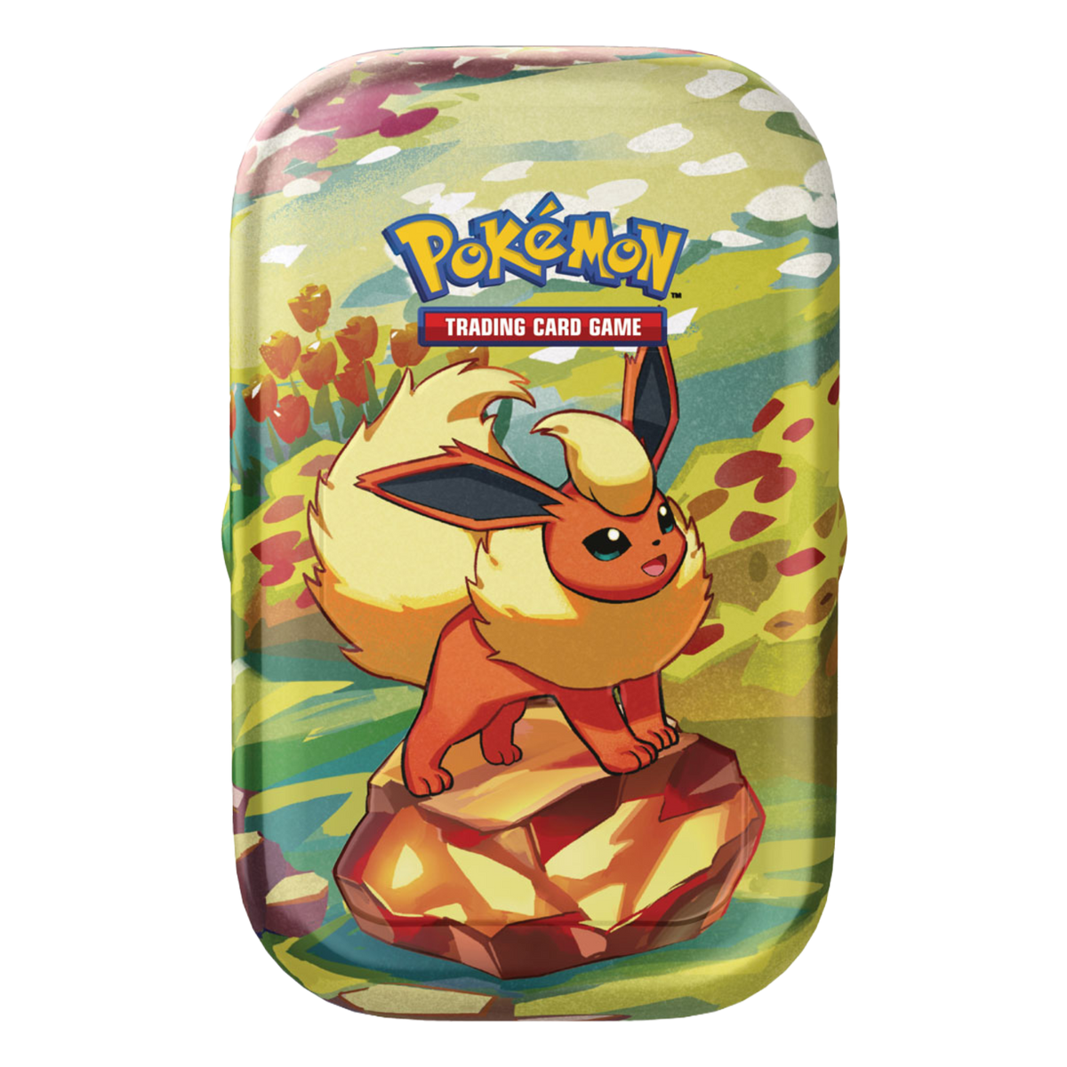 Scarlatto e Violetto Evoluzioni Prismatiche PRE Mini Tin da Collezione Flareon (IT)