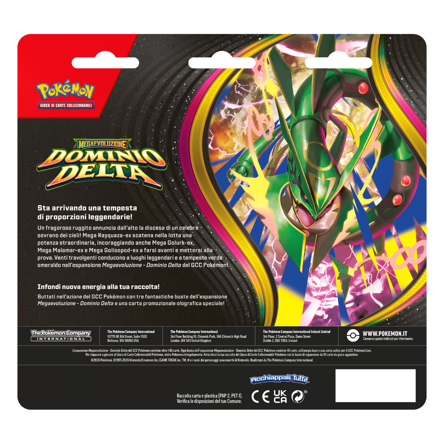 Megaevoluzione Dominio Delta Seel Blister 3 Buste (IT)