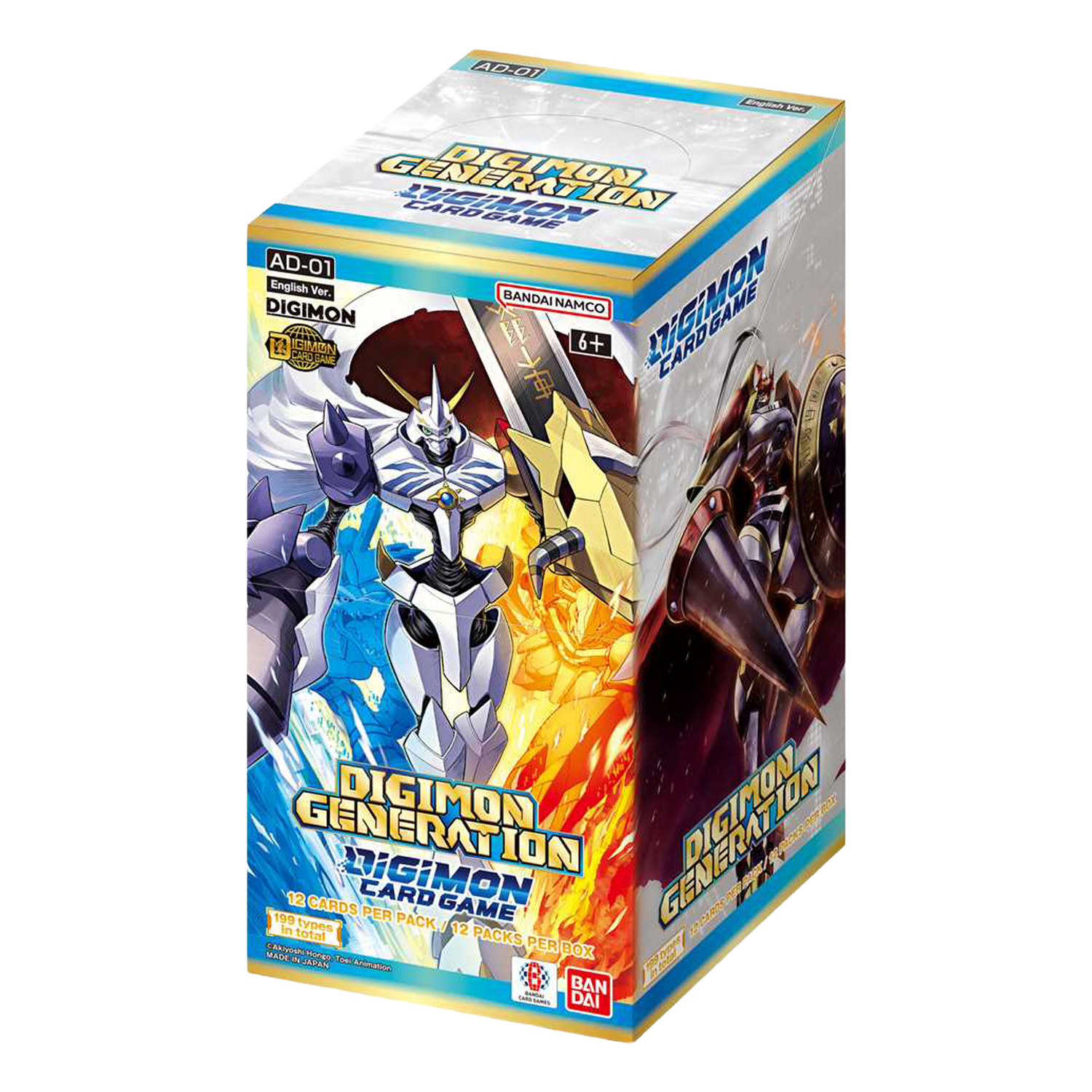 Digimon Generation AD-01 Display 12 Buste (EN)