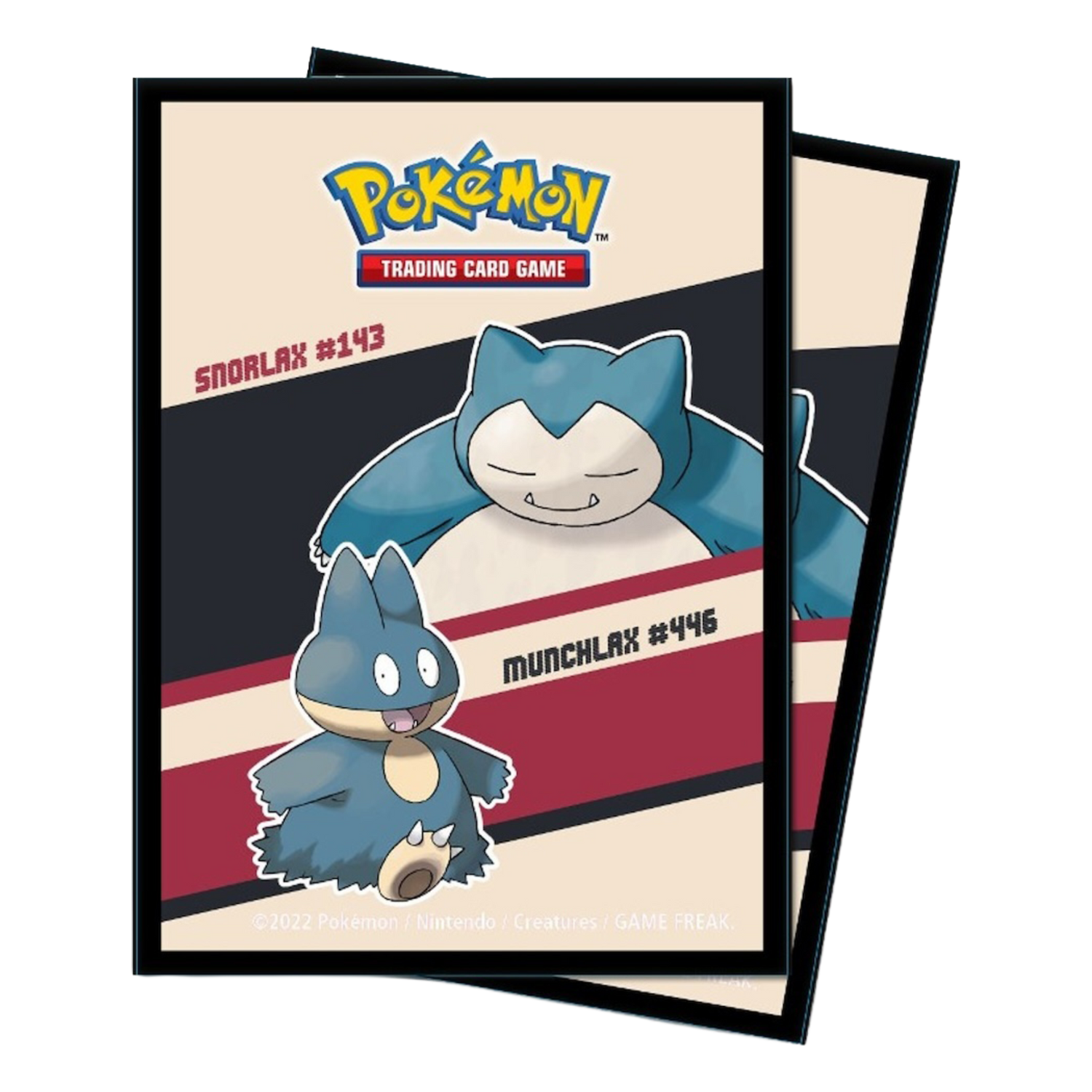 65 Proteggi Carte Standard Snorlax e Munchlax (EN)