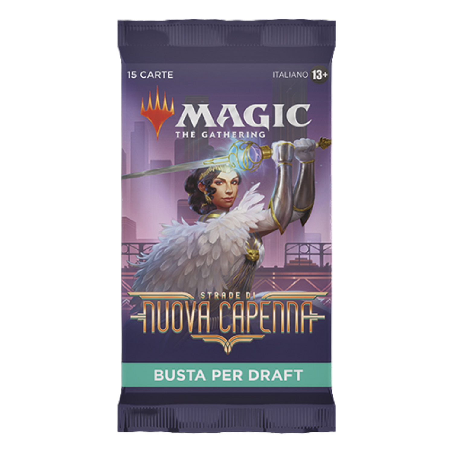Magic: The Gathering Strade di Nuova Capenna Busta Per Draft 15 Carte (IT)