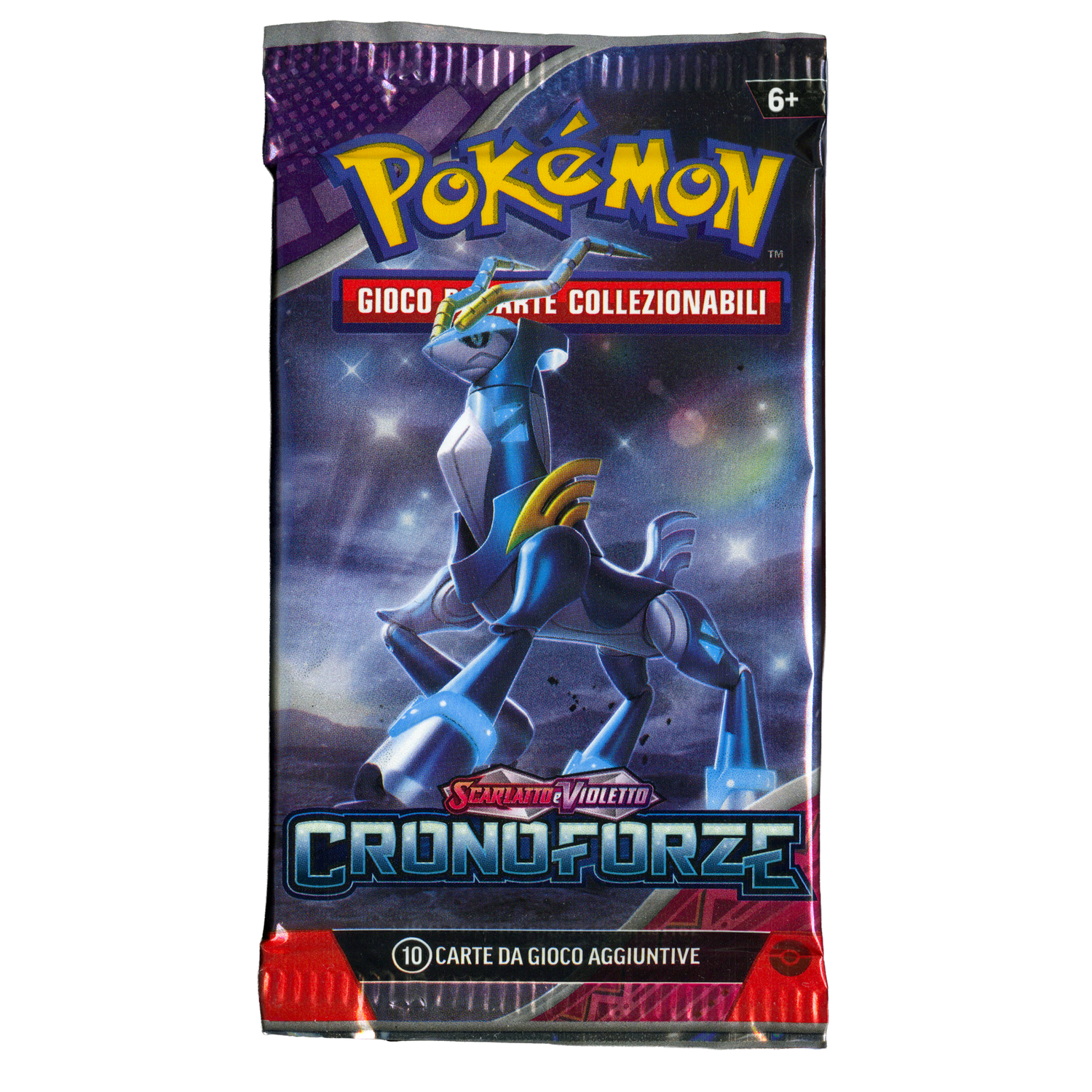 Scarlatto e Violetto Cronoforze TEF Artwork Capoferreo Busta 10 Carte (IT)