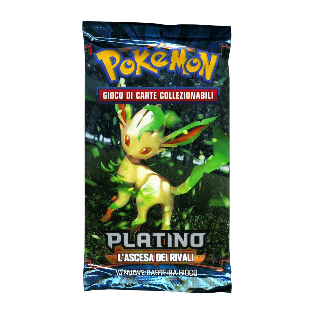 Platino L'Ascesa dei Rivali RR Artwork Leafeon Busta 10 Carte (IT)
