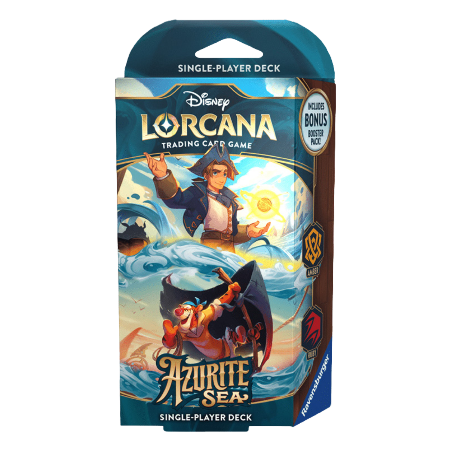 Azurite Sea 6AZS Starter Deck Jim Hawkins & Tigger (Amber / Ruby) (EN)