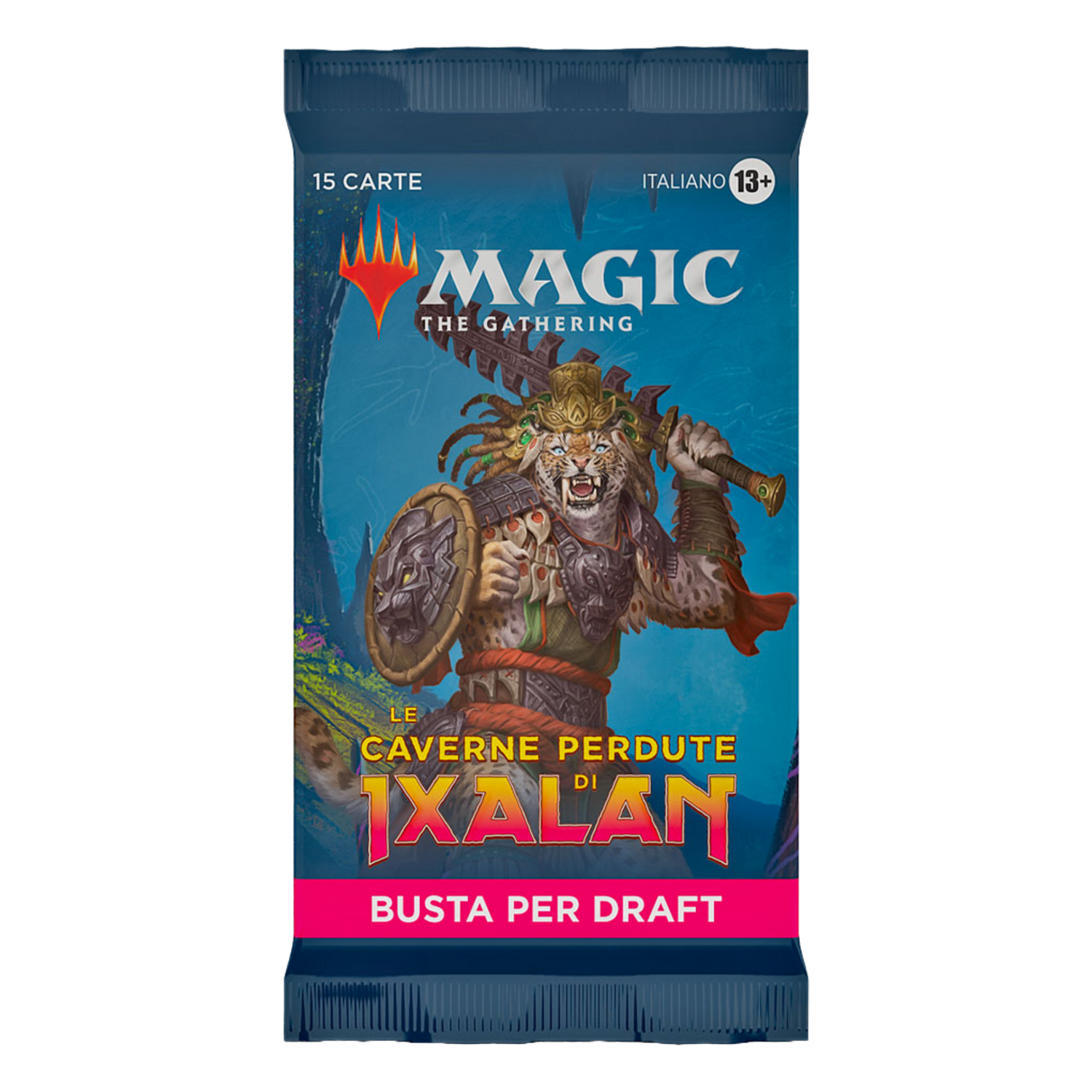 Magic: The Gathering Le Caverne Perdute di Ixalan Busta Per Draft Busta 15 Carte (IT)