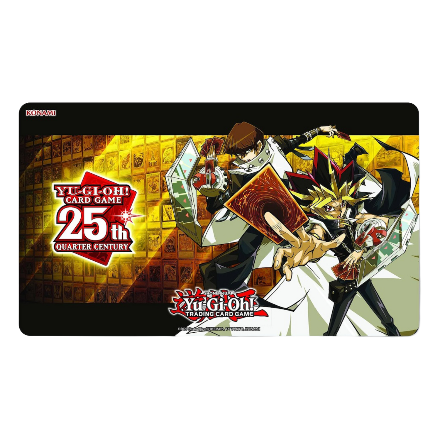 Yu-Gi-Oh! Playmat Yugi e Kaiba Quarter Century