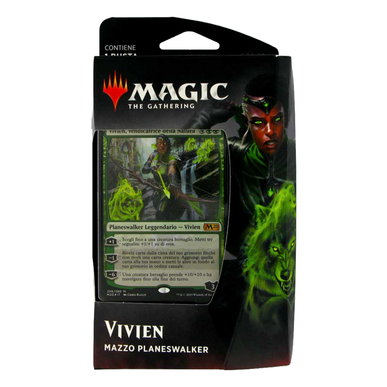 Set Base 2020 Mazzo Planeswalker Vivien,Vendicatrice Della Natura (IT)