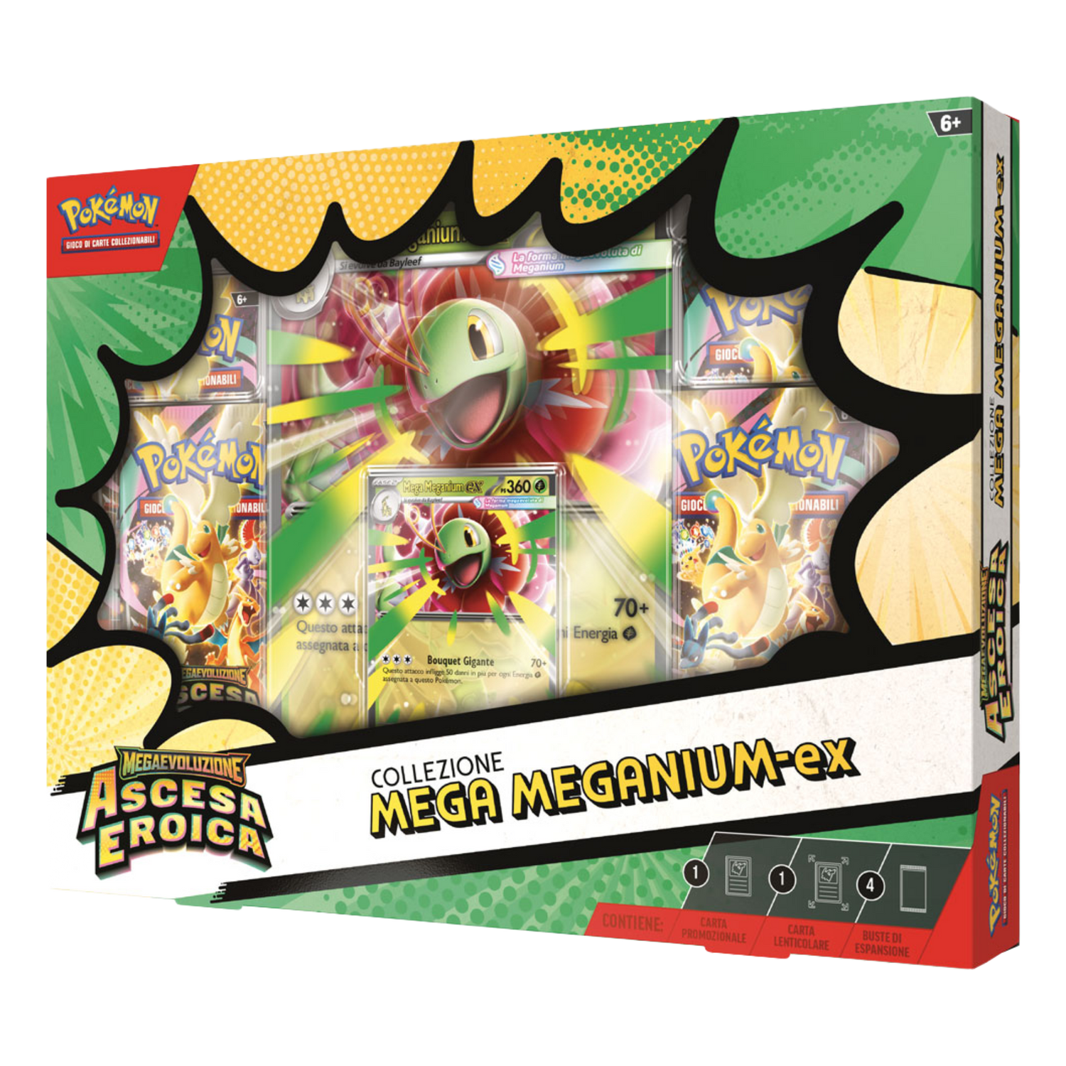 Megaevoluzione Ascesa Eroica ASC Collezione Mega Meganium ex (IT)