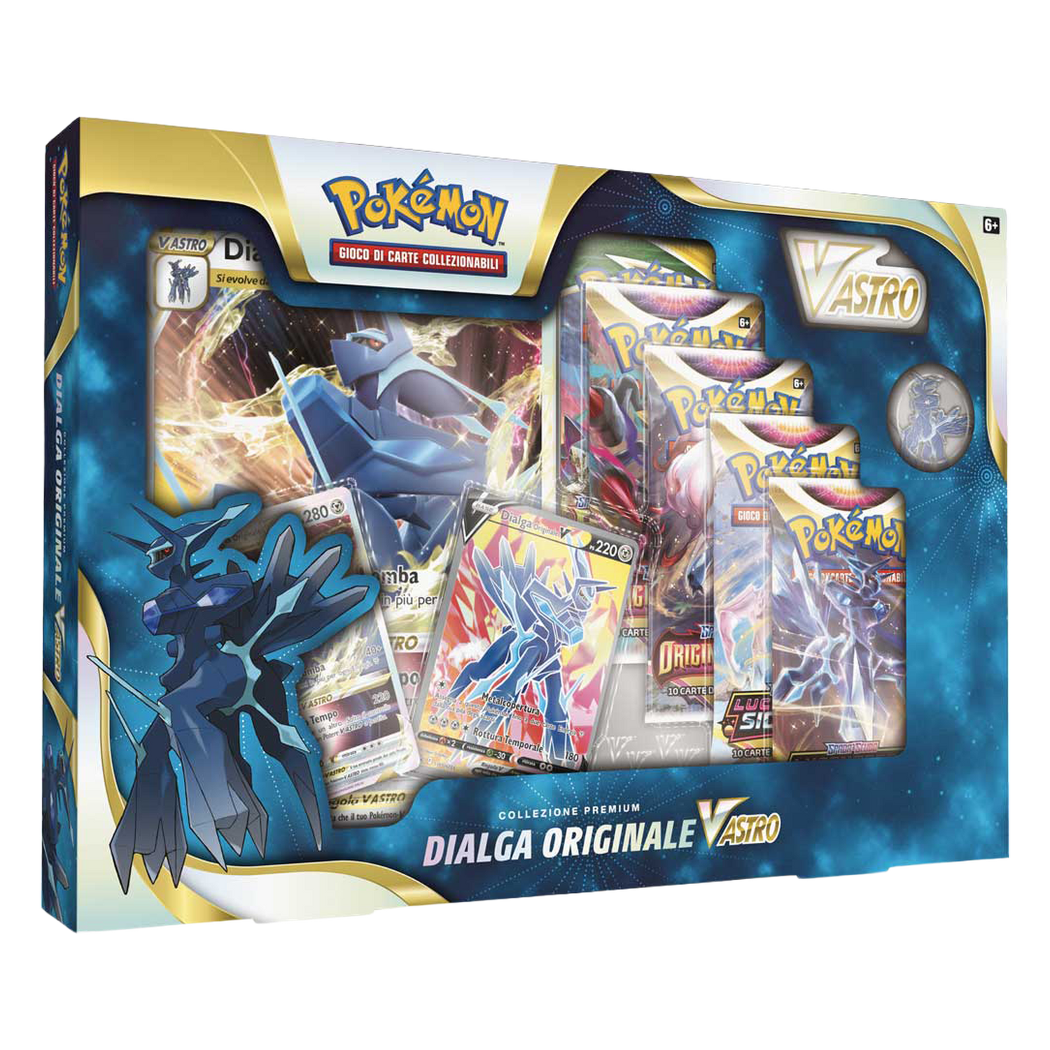 Spada e Scudo Collezione Premium Dialga Originale V ASTRO (IT)