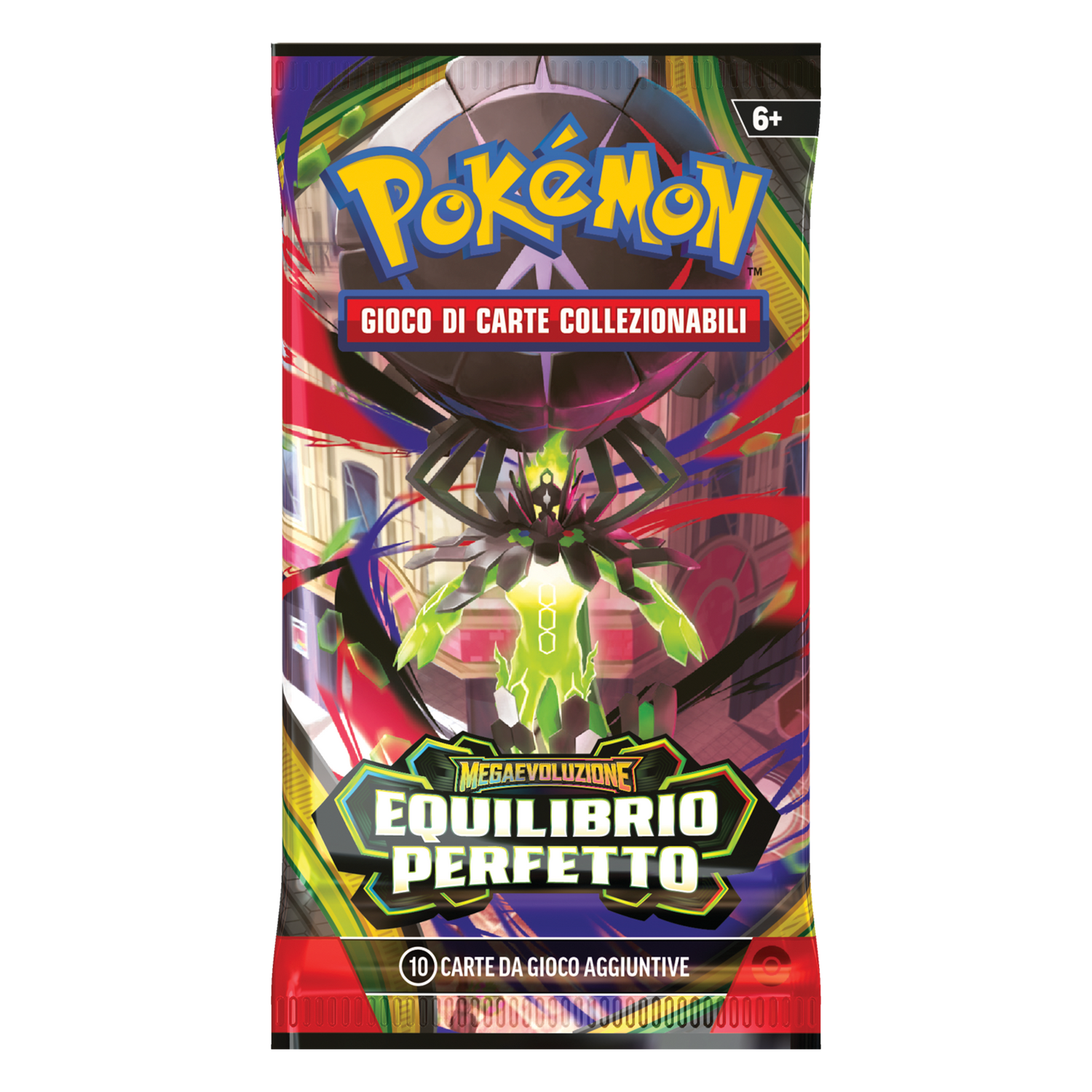 Megaevoluzione Equilibrio Perfetto POR Artwork Mega Zygarde Busta 10 Carte (IT)