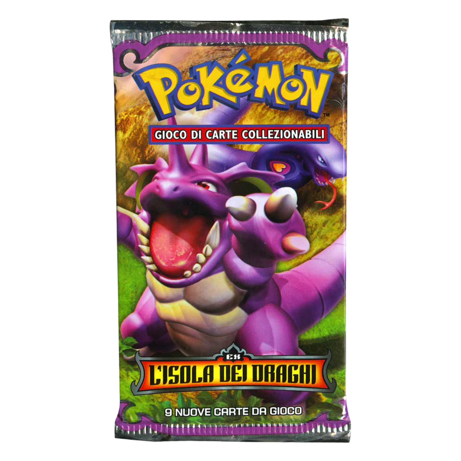 EX L'Isola dei Draghi DF Artwork Nidoking e Arbok Busta 9 Carte (IT)