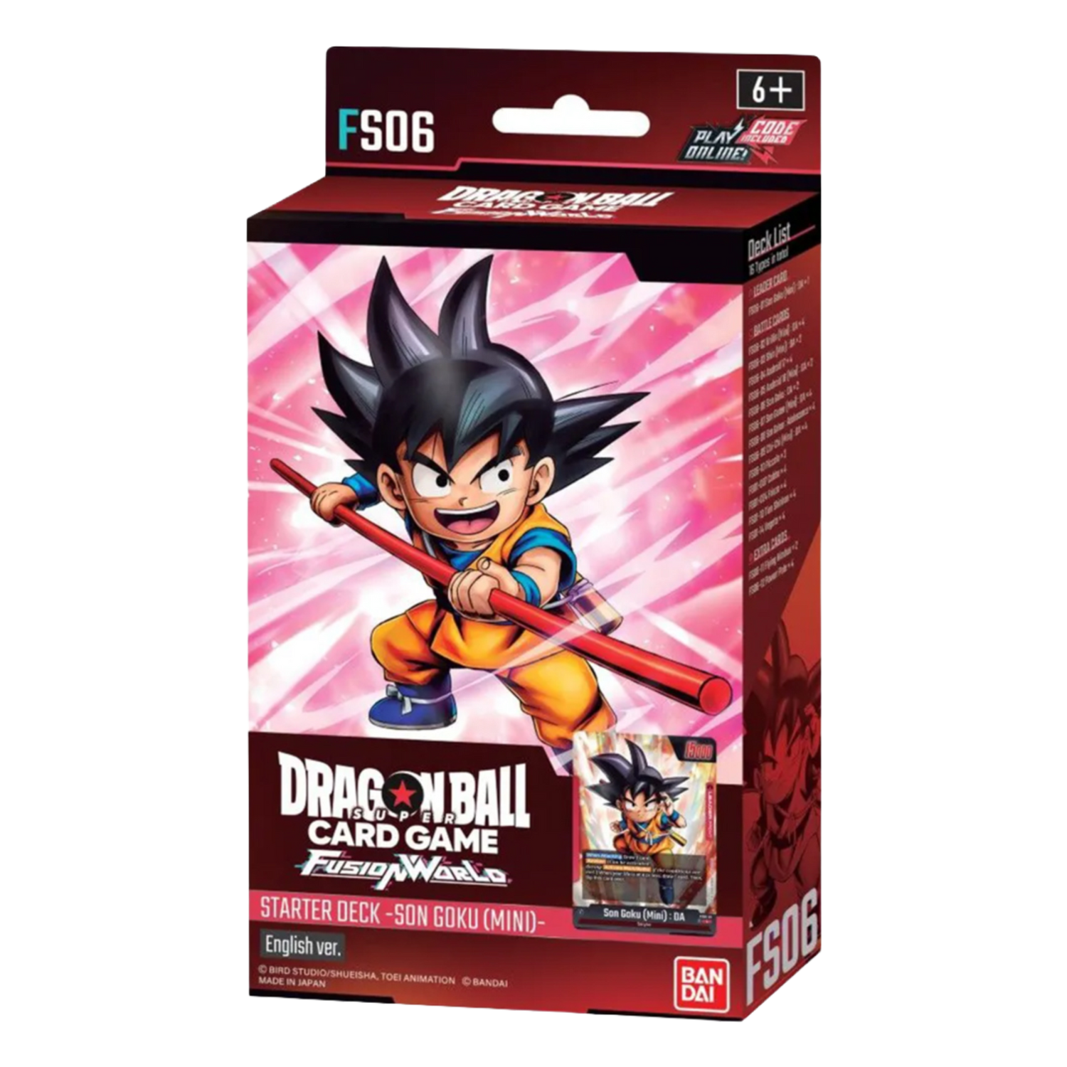 Son Goku (Mini) FS06 Starter Deck (EN)