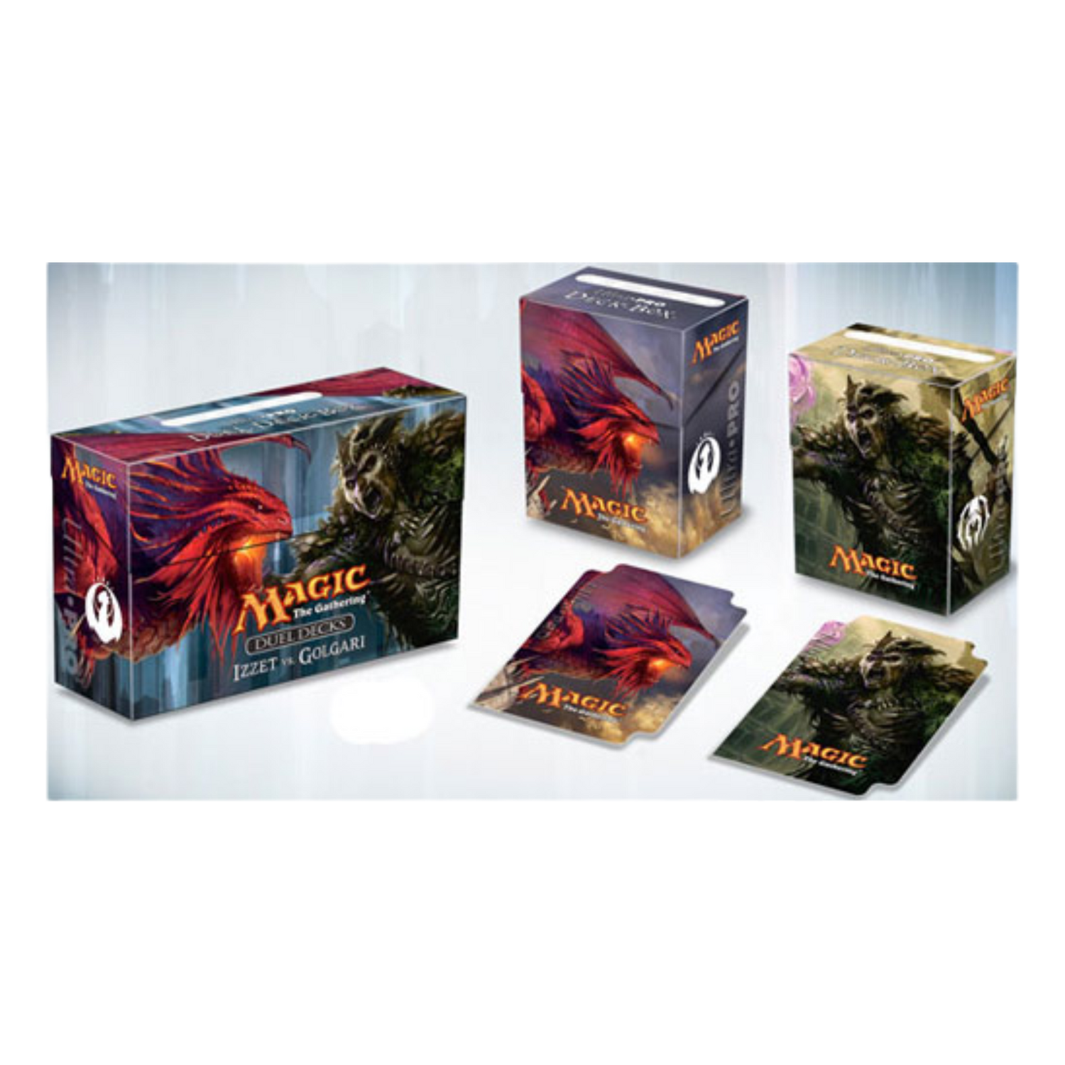 Porta Mazzo Verticale Duel Deck Box Combo Pack Izzet Vs. Golgari (EN)