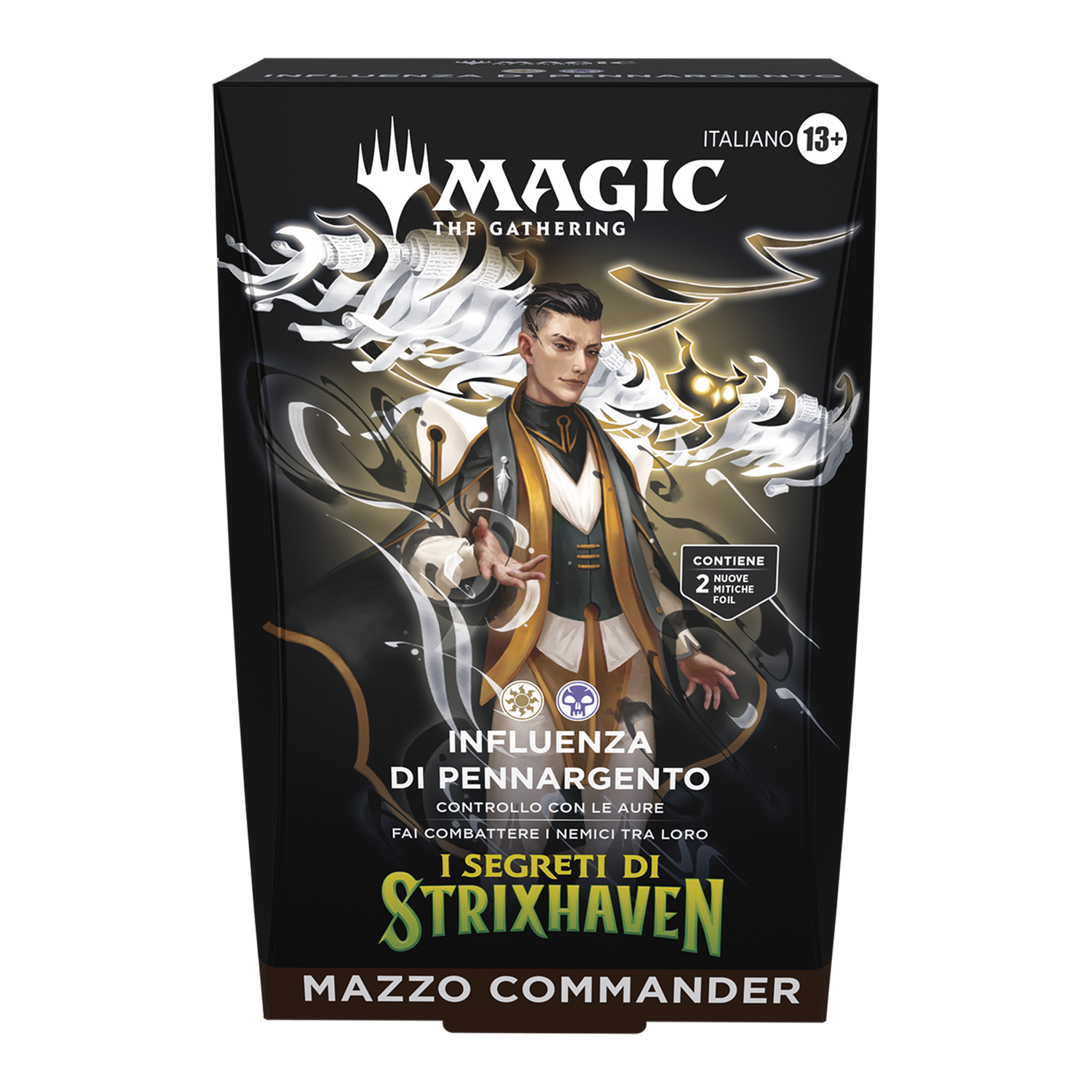 I Segreti di Strixhaven Influenza di Pennargento Mazzo Commander (IT)