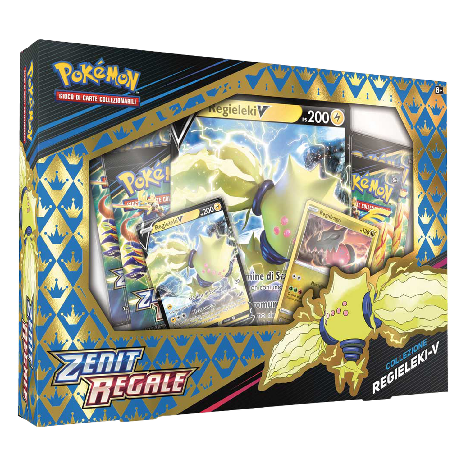 Spada e Scudo Zenit Regale CRZ Collezione Regieleki V (IT)