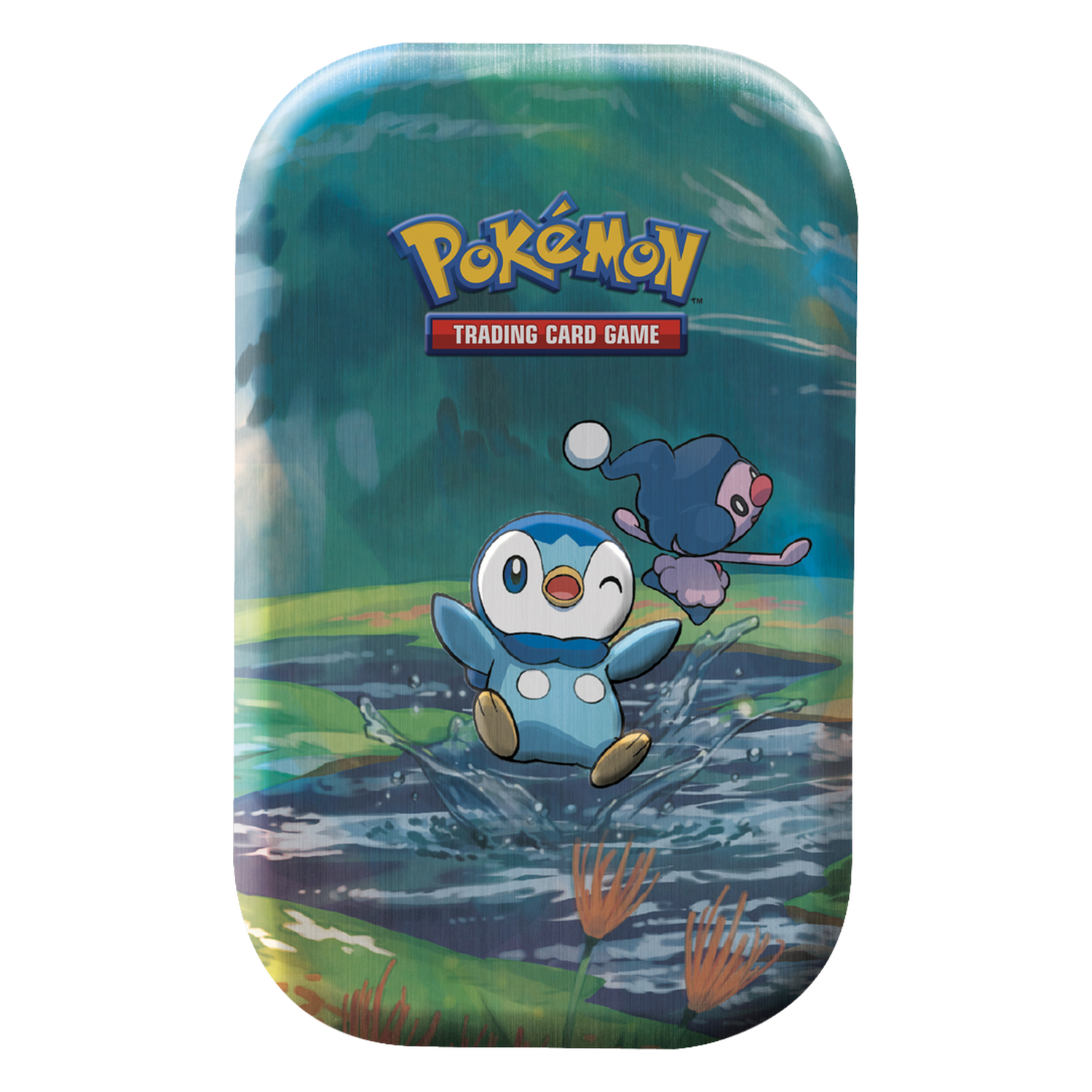 Spada e Scudo Mini Tin da Collezione Stelle di Sinnoh Piplup e Mime Jr. (IT)