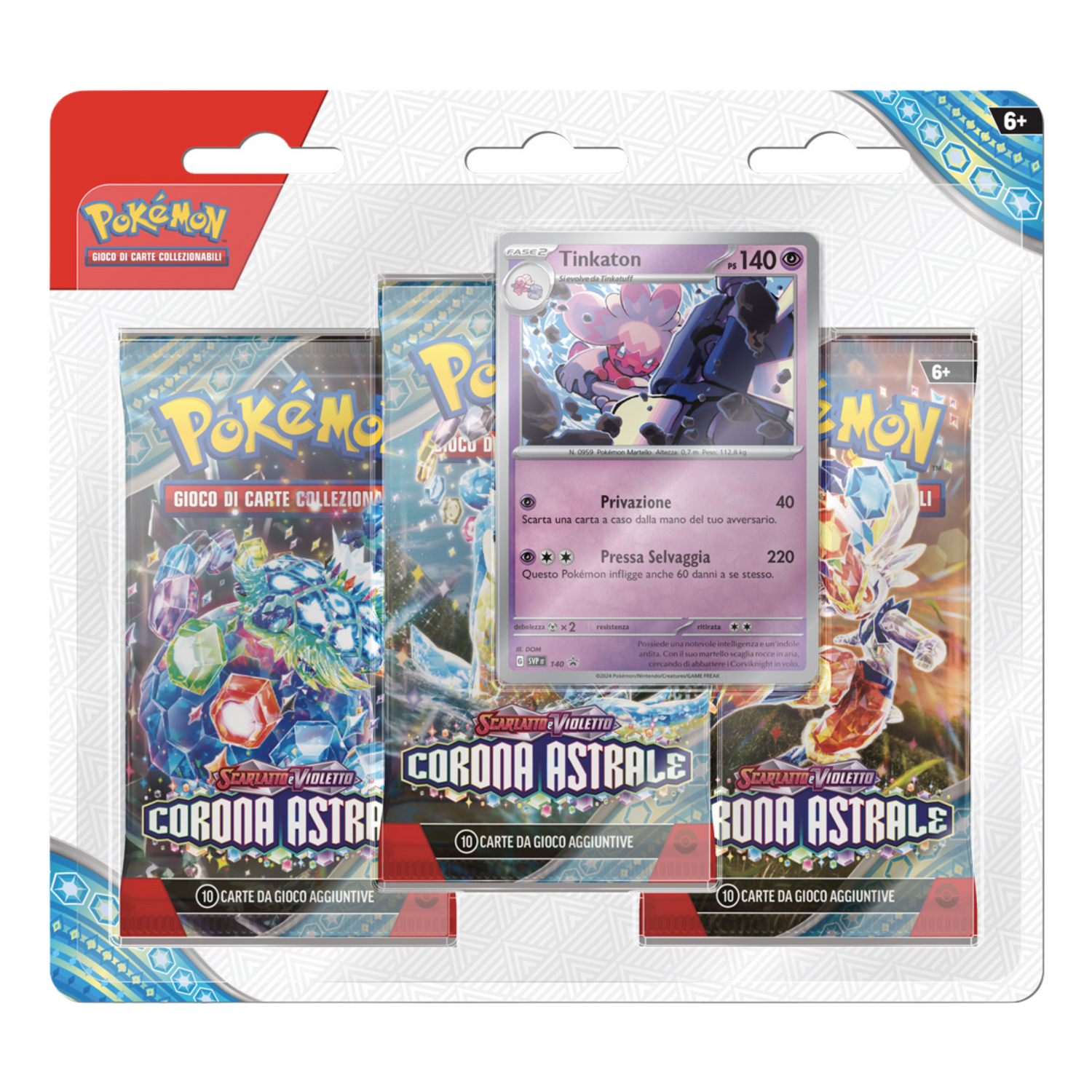 Scarlatto e Violetto Corona Astrale SCR Tinkaton Blister 3 Buste (IT)