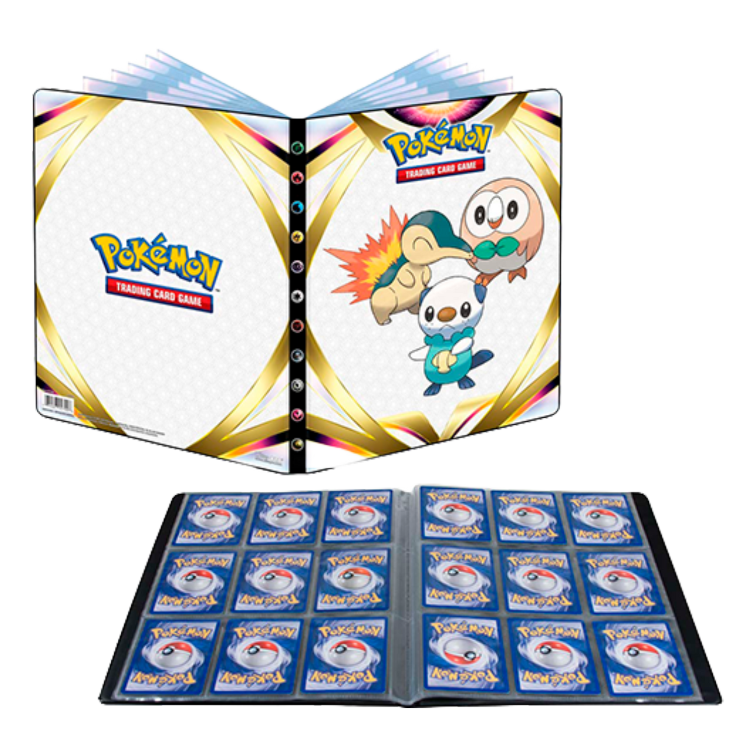 Portfolio 9 Tasche 14 Pagine Spada e Scudo Lucentezza Siderale (EN)