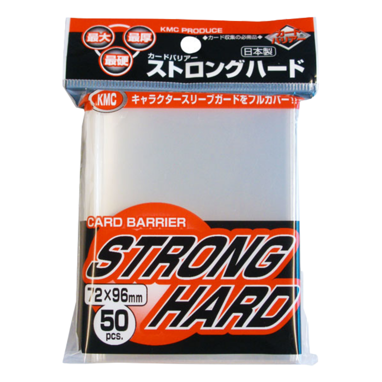 50 Proteggi Carte Strong Hard Clear New (EN)