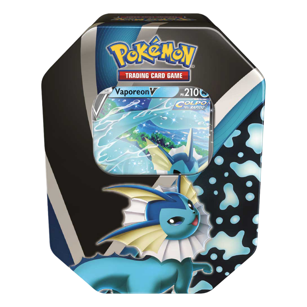 Tin da Collezione Evoluzioni di Eevee Vaporeon V (IT)